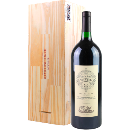 Double Magnum Gran Enemigo Gualtallary 2021 - El Enemigo (caixa de madeira)