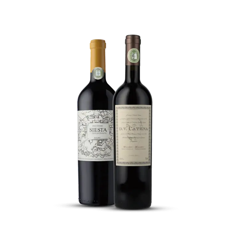 Kit Argentina - Siesta Single Vineyard Malbec e D.V. Catena Malbec